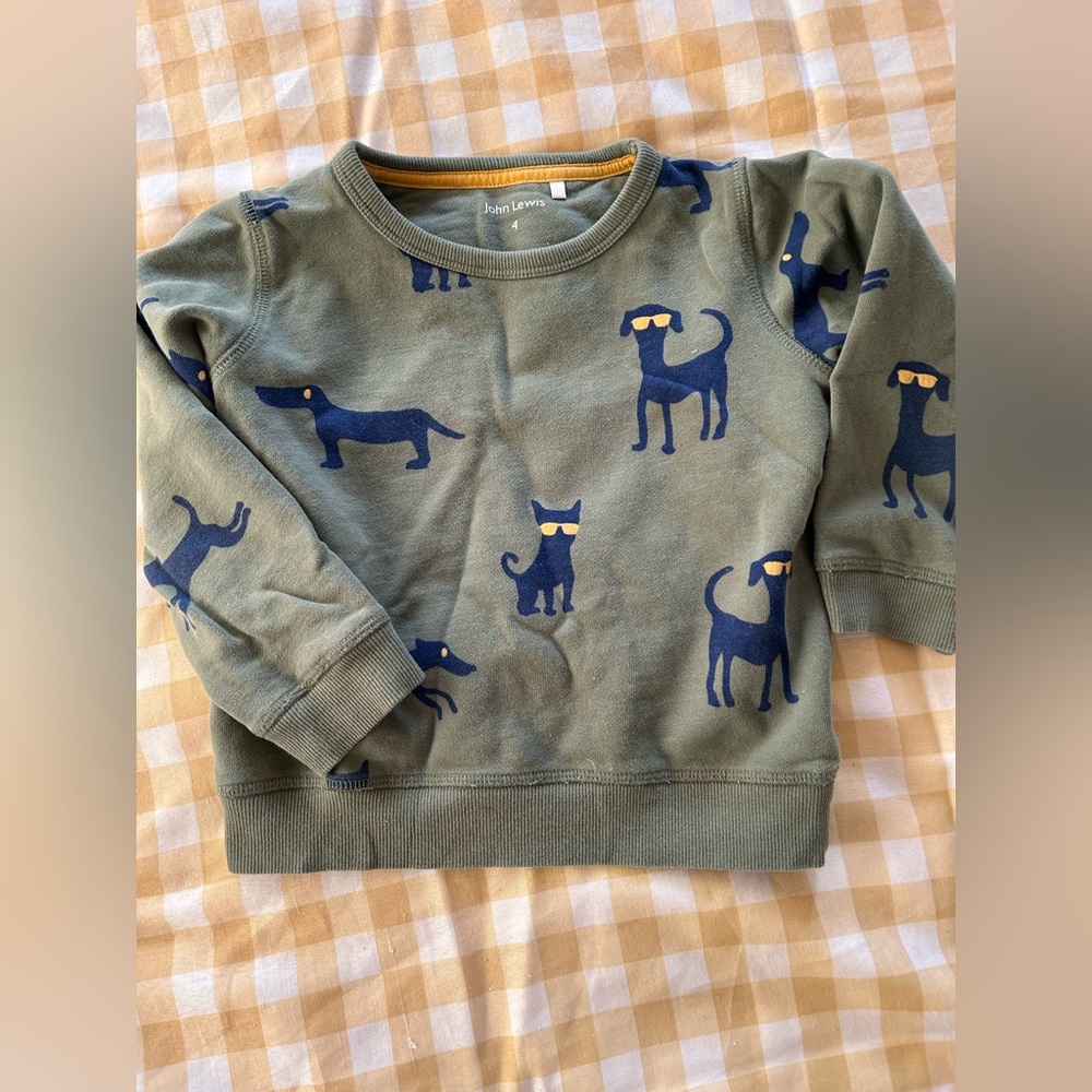 John Lewis sweat size 3